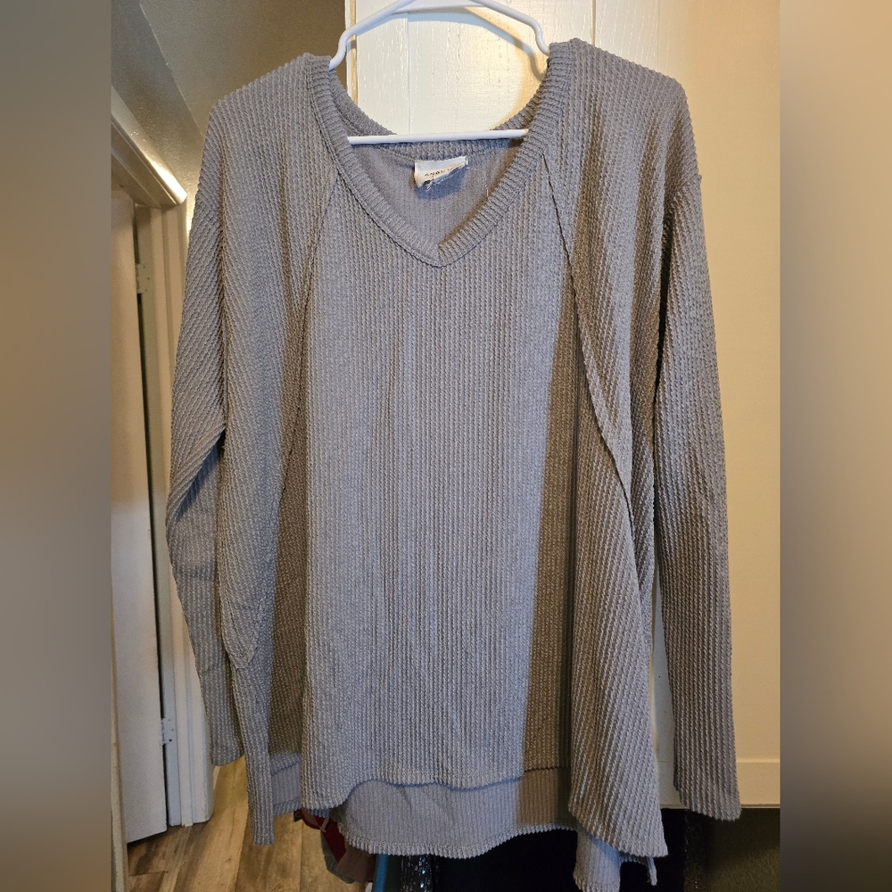 Oversized Ribbed Shirt